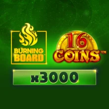 16 Coins™ Burning Board