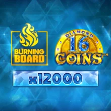16 Coins™ Diamond Burning Board