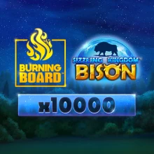 Sizzling Kingdom™: Bison Burning Board