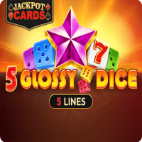 5 Glossy Dice