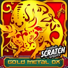 Gold Metal Ox Scratch