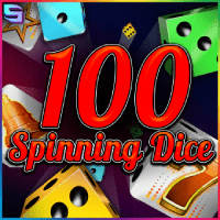 100 Spinning Dice